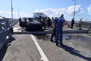 Il y a cinq jours, une attaque ukrainienne avait déjà visé le pont reliant le continent à la Crimée (archives).